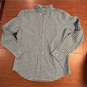 EUC Men’s L/S seriously soft American Eagle blue check plaid print. Medium